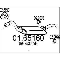 MTS Einddemper 8033464034221 on Productcaster.