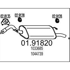 MTS Einddemper 8033464042189 on Productcaster.