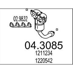 MTS Katalysator 8033464448776 on Productcaster.