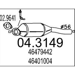 MTS Katalysator 8033464060299 on Productcaster.