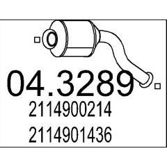 MTS Katalysator 8033464386382 on Productcaster.