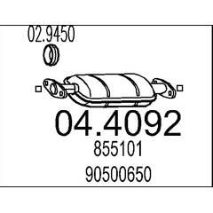 MTS Katalysator 8033464457532 on Productcaster.