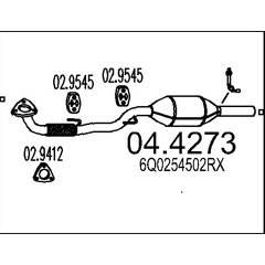 MTS Katalysator 8033464155827 on Productcaster.