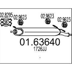 MTS Silencieux arrière 8033464032739 on Productcaster.