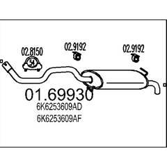 MTS Silencieux arrière 8033464038762 on Productcaster.