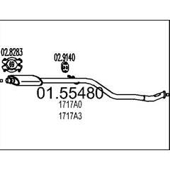 MTS Silencieux intermédiaire 8033464021931 on Productcaster.