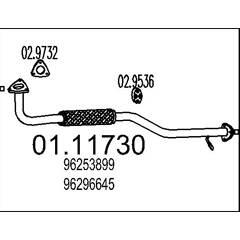 MTS Uitlaatpijp 8033464002534 on Productcaster.