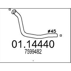 MTS Uitlaatpijp 8033464004996 on Productcaster.