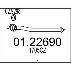 MTS Uitlaatpijp 8033464455224 on Productcaster.