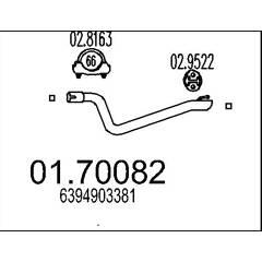 MTS Uitlaatpijp 8033464452285 on Productcaster.