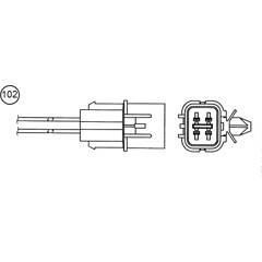 NGK Lambdasonde 0087295963449 on Productcaster.