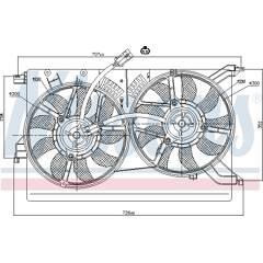 NISSENS Koelventilator 5707286269811 on Productcaster.