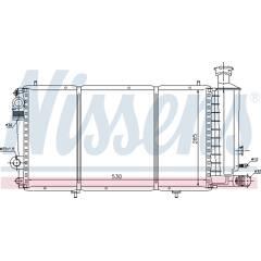 NISSENS Radiateur 5707286458796 on Productcaster.