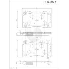 NPS Remblokkenset voor 3661929134541 on Productcaster.