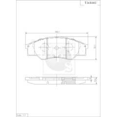 NPS Remblokkenset voor 3661929134602 on Productcaster.