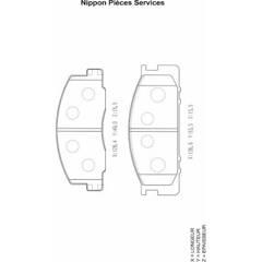 NPS Remblokkenset voor 3661929070450 on Productcaster.