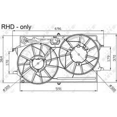 NRF Koelventilator 8718042058898 on Productcaster.