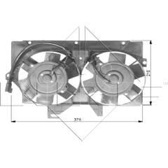 NRF Koelventilator 8718042077547 on Productcaster.