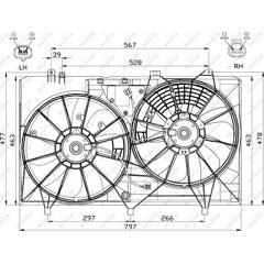 NRF Koelventilator 8718042133533 on Productcaster.