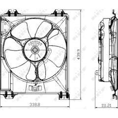 NRF Koelventilator 8718042139771 on Productcaster.