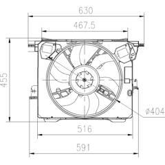 NRF Koelventilator 8718042319265 on Productcaster.