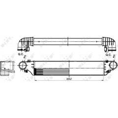 NRF Ladeluftkühler 8718042138972 on Productcaster.