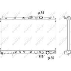 NRF Radiateur 8718042040978 on Productcaster.