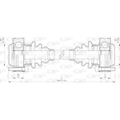 OPEN PARTS Cardan 8059267014895 on Productcaster.