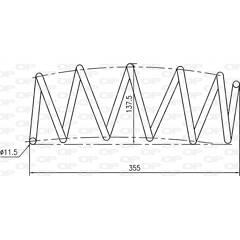 OPEN PARTS Chassisveer 8059267122842 on Productcaster.