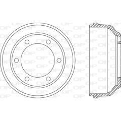 OPEN PARTS Remtrommel 8059267033346 on Productcaster.