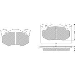 PROCODIS Remblokset voor 3700423280184 on Productcaster.