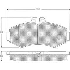 PROCODIS Remblokset voor 3700423280887 on Productcaster.