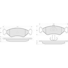 PROCODIS Remblokset voor 3700423280986 on Productcaster.