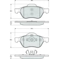 PROCODIS Remblokset voor 3700423281723 on Productcaster.