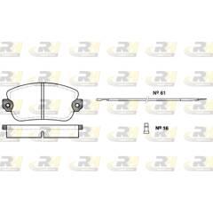 ROADHOUSE Remblokkenset voor 8427975251046 on Productcaster.