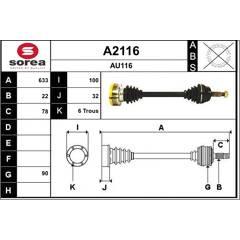 SNRA Aandrijfas 3660089035576 on Productcaster.