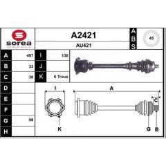 SNRA Aandrijfas 3660089038621 on Productcaster.