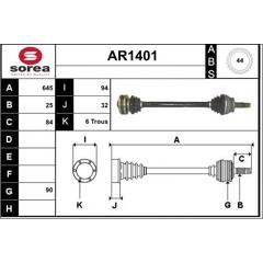 SNRA Aandrijfas 3660089033411 on Productcaster.