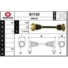 SNRA Aandrijfas 3660089047715 on Productcaster.