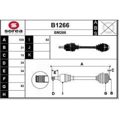 SNRA Aandrijfass 3660089049177 on Productcaster.