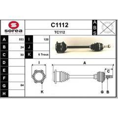 SNRA Aandrijfas 3660089000130 on Productcaster.