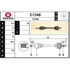 SNRA Aandrijfas 3660089002479 on Productcaster.