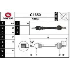 SNRA Aandrijfas 3660089004596 on Productcaster.