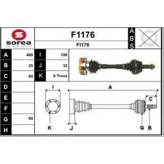 SNRA Aandrijfas 3660089055772 on Productcaster.