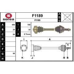 SNRA Aandrijfas 3660089055901 on Productcaster.