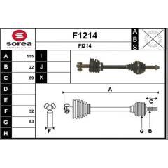 SNRA Aandrijfas 3660089056151 on Productcaster.