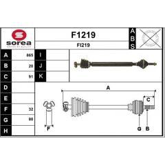 SNRA Aandrijfas 3660089056205 on Productcaster.