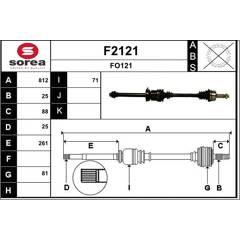 SNRA Aandrijfas 3660089065221 on Productcaster.