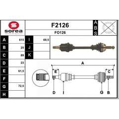 SNRA Aandrijfas 3660089065276 on Productcaster.