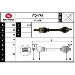 SNRA Aandrijfas 3660089065771 on Productcaster.